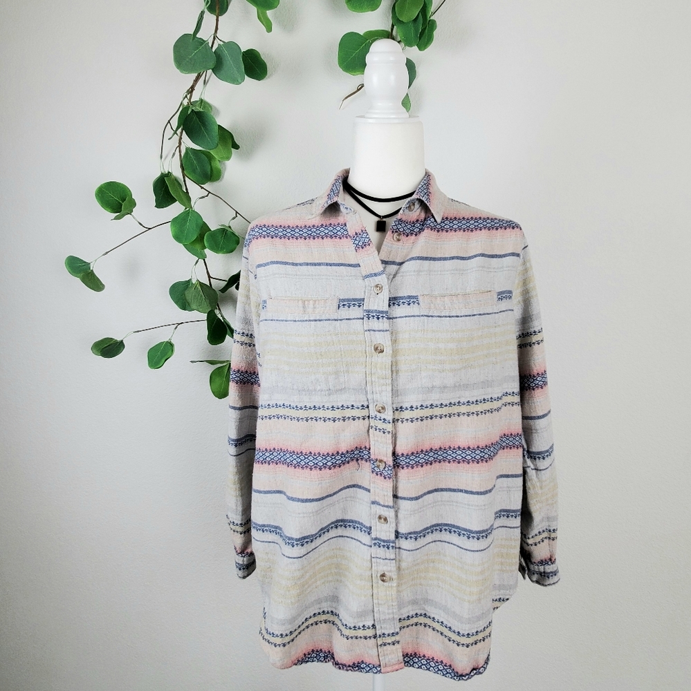 URBAN OUTFITTERS BDG Boyfriend Flannel Shirt